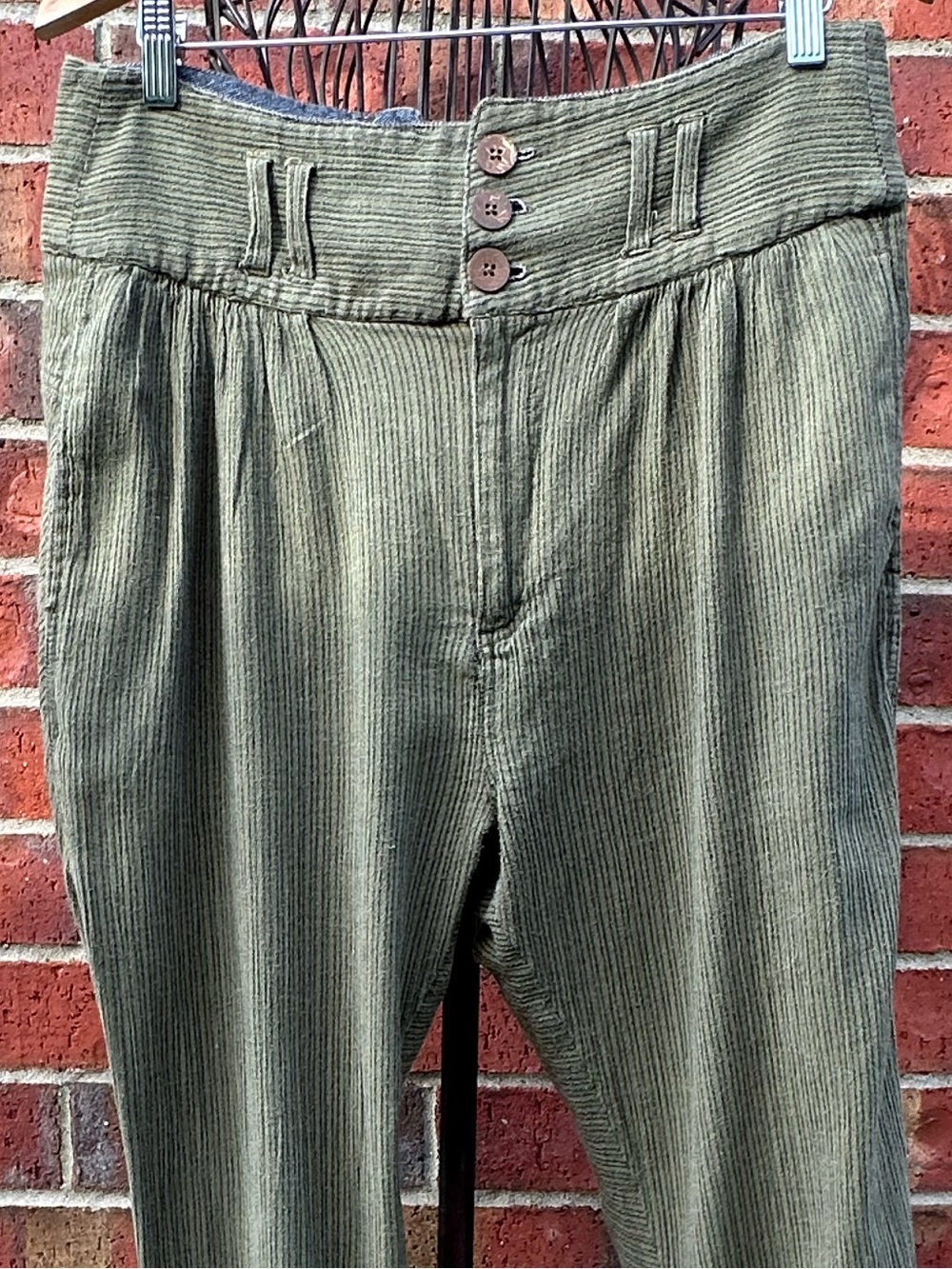 Free People Trouser Relaxed High-Rise Ankle Crop BOHO Festival Gorpcore Academa - Picture 15 of 17